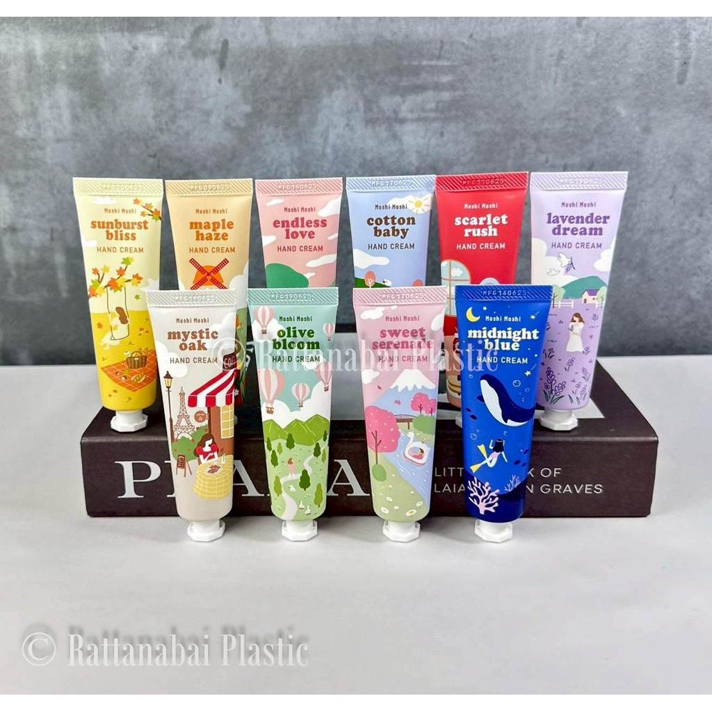 Moshi Moshi ครีมทามือ แฮนด์ ครีม FRAGRANCE HAND CREAM ครีมบำรุงมือและเล็บ