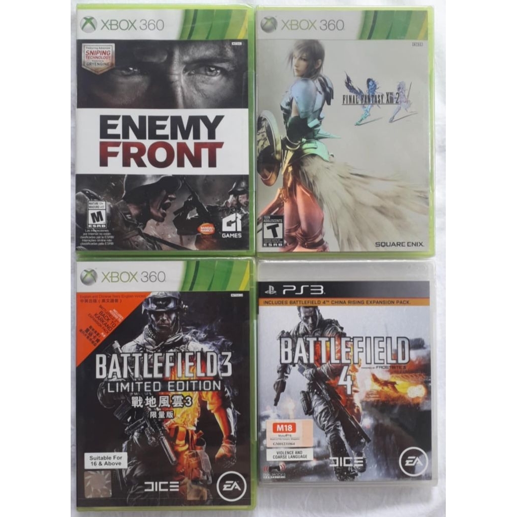 แผ่นเกมส์XBOX360/แผ่นเกมส์PS3 โซนอังกฤษ สินค้ามือ1