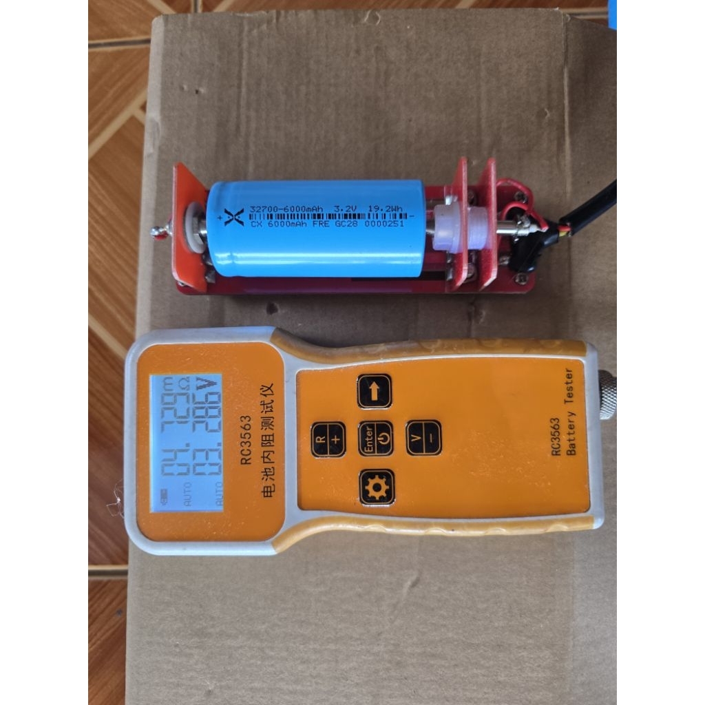 แบตเตอรี่ 32700 LiFePo4.3.2V ความจ 6,000mAh