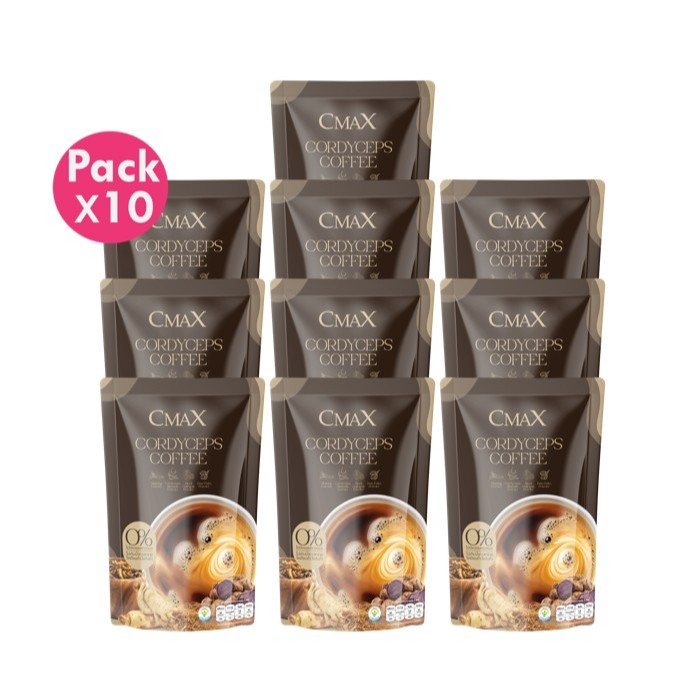 โปรโมชั่น 10 ถุง SOM CMAX เอสโอเอ็ม ซีแมคซ์ กาแฟ 10 ถุง