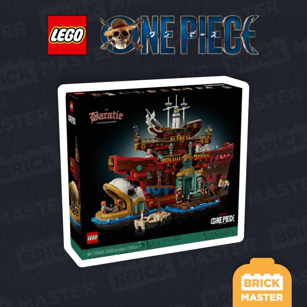 LEGO ONE PIECE 75640 : The Baratie Floating Restaurant (เลโก้แท้ วันพีช บาราติเอ)