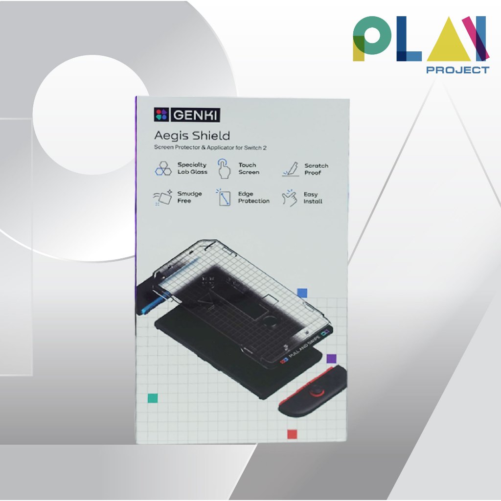 ฟิล์ม GENKI Aegis Shield for Nintendo Switch 2 - Tempered Glass Screen Protector [NS2]