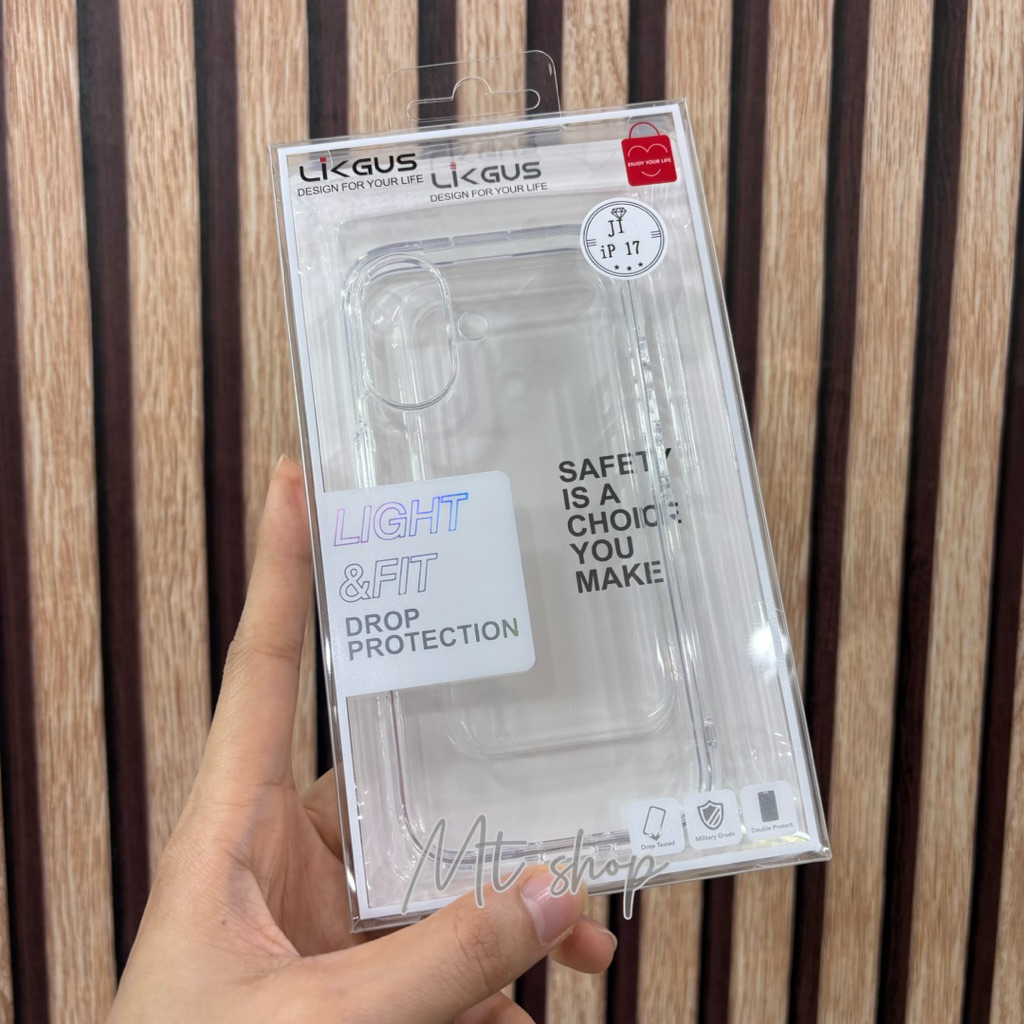 Likgus เคสใส กันกระแทก สำหรับรุ่น i11-16promax 17 17Air 17pro 17promax S25 S25plus S25Edge