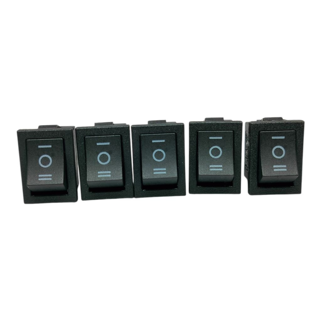 5pcs สวิทซ์ 3ทาง 3ขา KCD1 ขนาด 21x15mm,สวิตซ์ 3ทาง ,สวิทซ์ เปิด ปิด เปิด