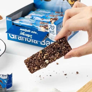 Xongdur (ซองเดอร์) กราโนล่าบาร์ ธัญพืชอบกรอบ แบบแท่ง cereal bar อาหารเพื่อสุขภาพ