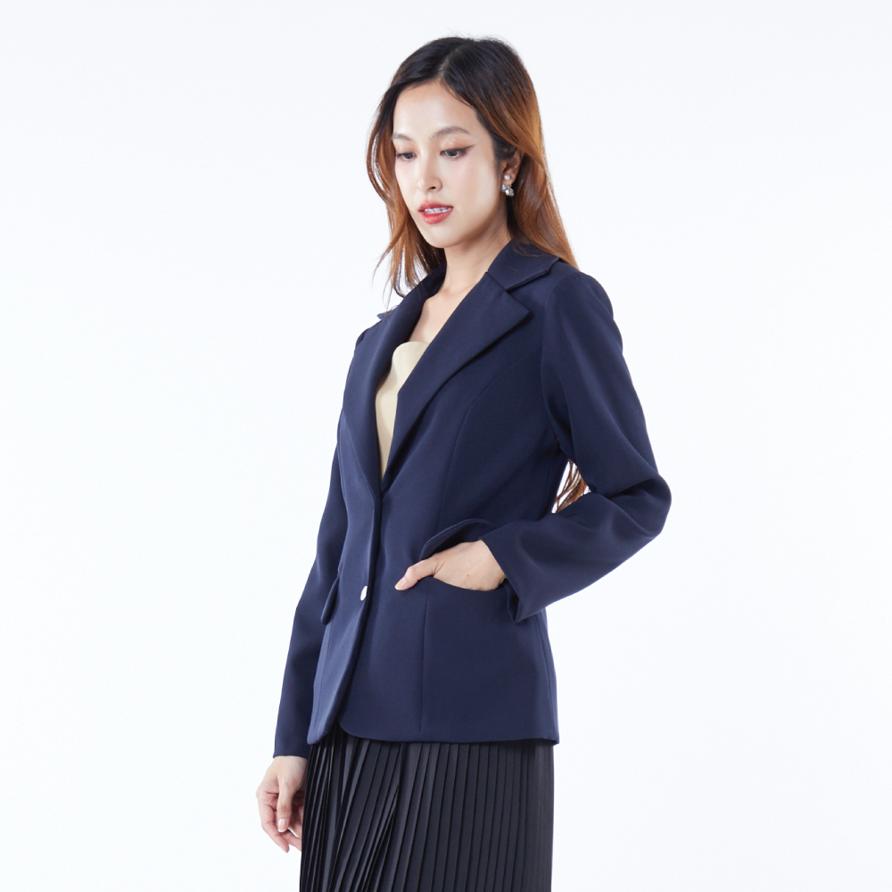 Miss office เสื้อสูทเข้ารูปกระดุม 2 เม็ด (MB-043) - รูปที่ 5