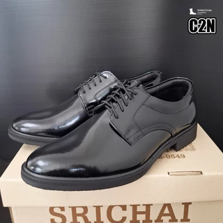 คัทชู รุ่น C2/C2N หนังขัดมันเกรดพรีเมี่ยม พื้นยาง by Srichaigroup