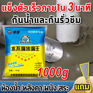ซีลแลนท์ซ่อมกันน้ำรอยแตกคอนกรีต 1KG ปูนซ่อมผนังกันน้ำ กาวซ่อมแซมช่องว่าง ปูนกันรั่วซึม ทากันน้ํา