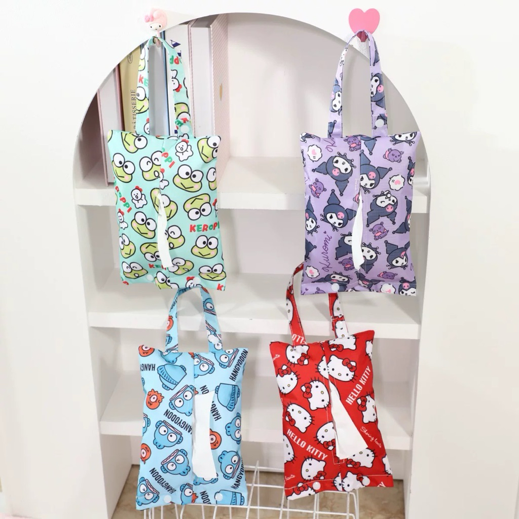 ที่ใส่ทิชชู่แบบแขวน Sanrio สำหรับห่อเล็ก