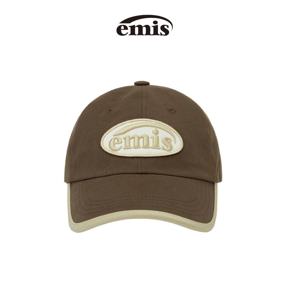 EMIS - BEIGE TRIMMING BALL CAP (BLACK , BROWN ,CREAM , GREY, GREEN , PINK, RED)