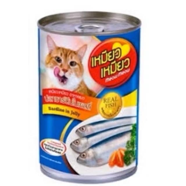 Meow Meow อาหารแมวเปียกเหมียวเหมียว 400g. (ลัง 24 กระป๋อง) ครบทุกรส คละรสไม่ได้ - รูปที่ 2