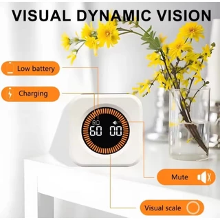 Pomodoro Digital Timer-ฝักบัวอาบน้ําห้องครัวน่ารัก Silent Flip Timer นาฬิกา Gadgets สมาร์ทจับเวลาไข่เตาอบอุปกรณ์ทําอาหาร