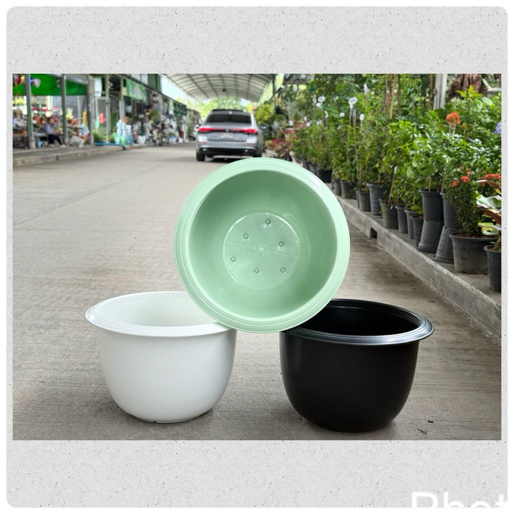 ‼️ถูก  ส่งเร็วทันใจ‼️ กระถางพลาสติก จัมโบ้  ไซส์ใหญ่  ขนาด 20 นิ้ว - รูปที่ 2