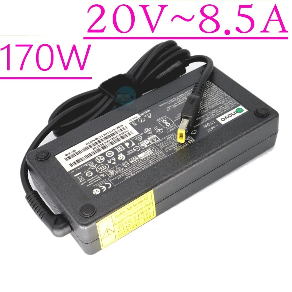 Lenovo Adapter ของแท้ 20V/8.5A 170W หัว USB สายชาร์จ Lenovo Legion Y530-15ICH / Legion Y540 อะแดปเตอ