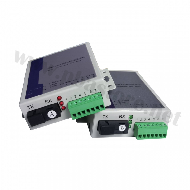 RS485/422/232 Teminal to fiber optic modem รุ่น ET-RS485/422/232