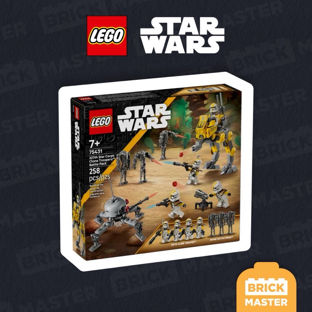 LEGO STAR WARS 75431 : 327th Star Corps Clone Troopers™ Battle Pack (เลโก้แท้ สตาร์วอส์)