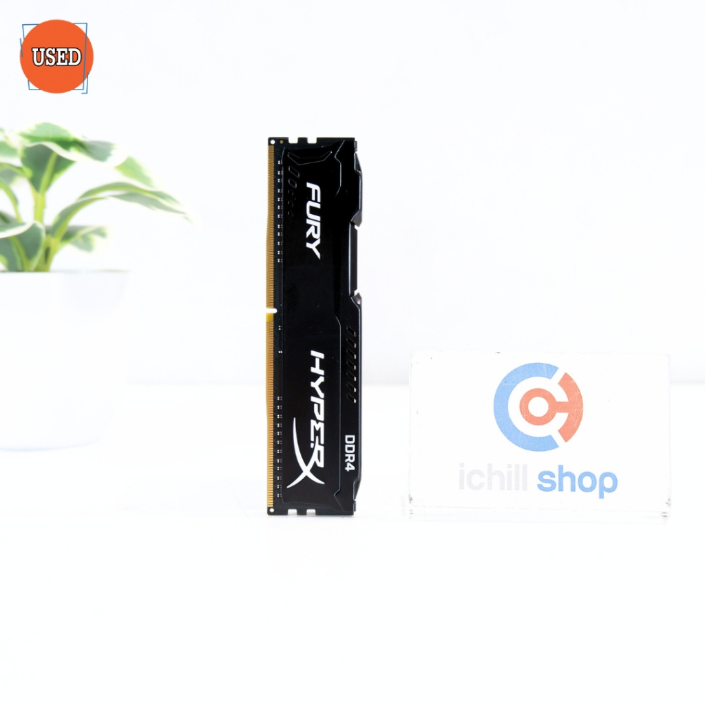 RAM (แรม) KINGSTON HYPER X FURY DDR4 8GB (8X1) 2133MHz (BLACK) P10393