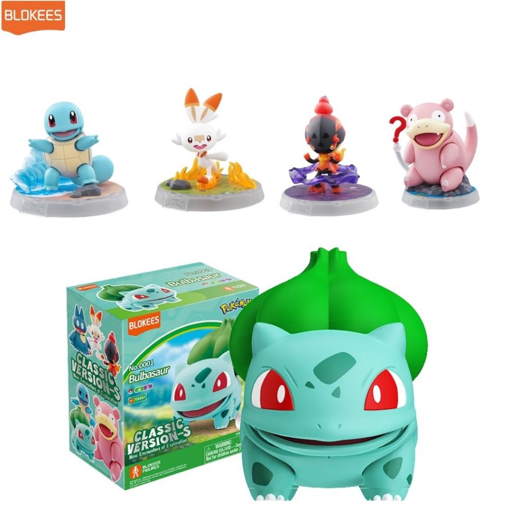 BLOKEES Pokémon Classic Version CV-S  บล็อกกีส์โมเดลคิท โปเกมอน รหัส BKS740 (ราคา/กล่องเล็ก)