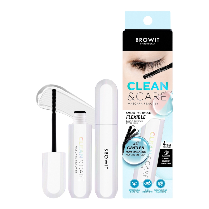 Browit คลีนแอนด์แคร์มาสคาร่ารีมูฟเวอร์ 10g บราวอิท - รูปที่ 5