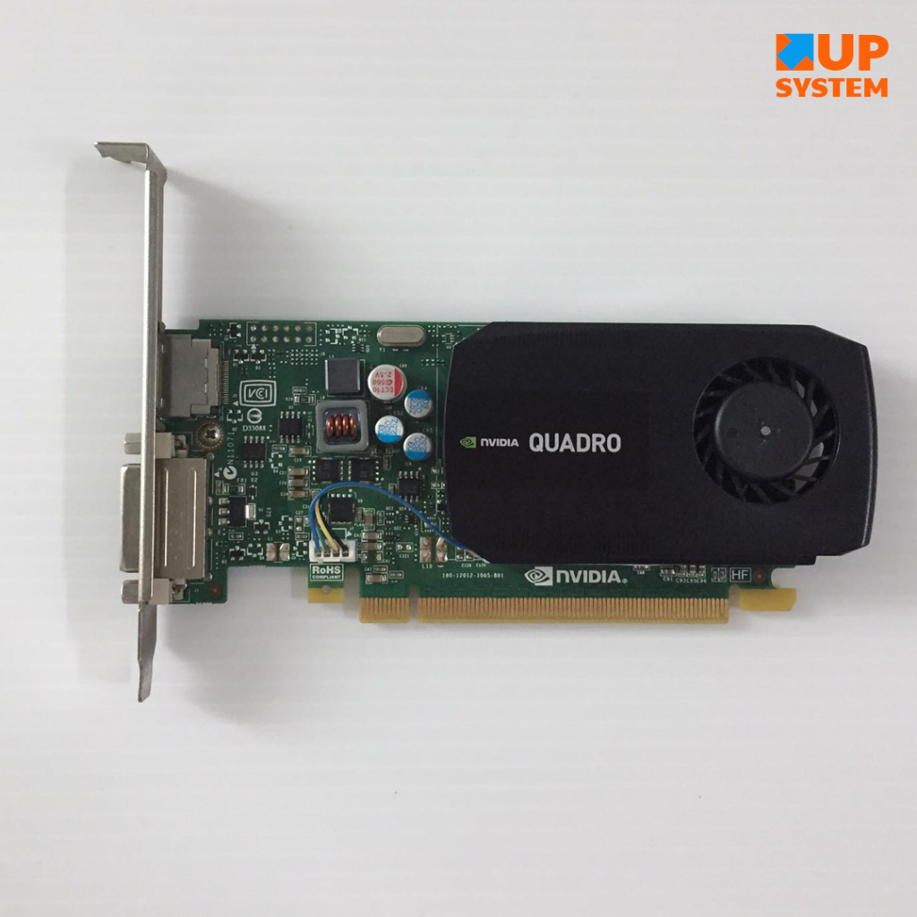 NVIDIA QUADRO K600 /MEMORY 1GB /DDR3 /128-bit (การ์ดจอมือสอง)