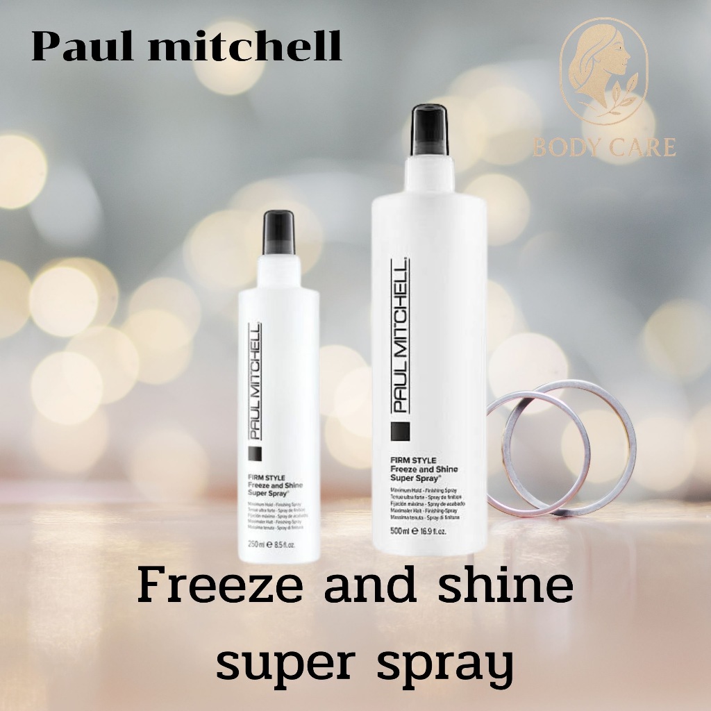 💢Paul mitchell freeze and shine spray /.พอลมิชเชล สเปร์ยแข็งสูตรน้ำปราศจากแอลกอฮอล์