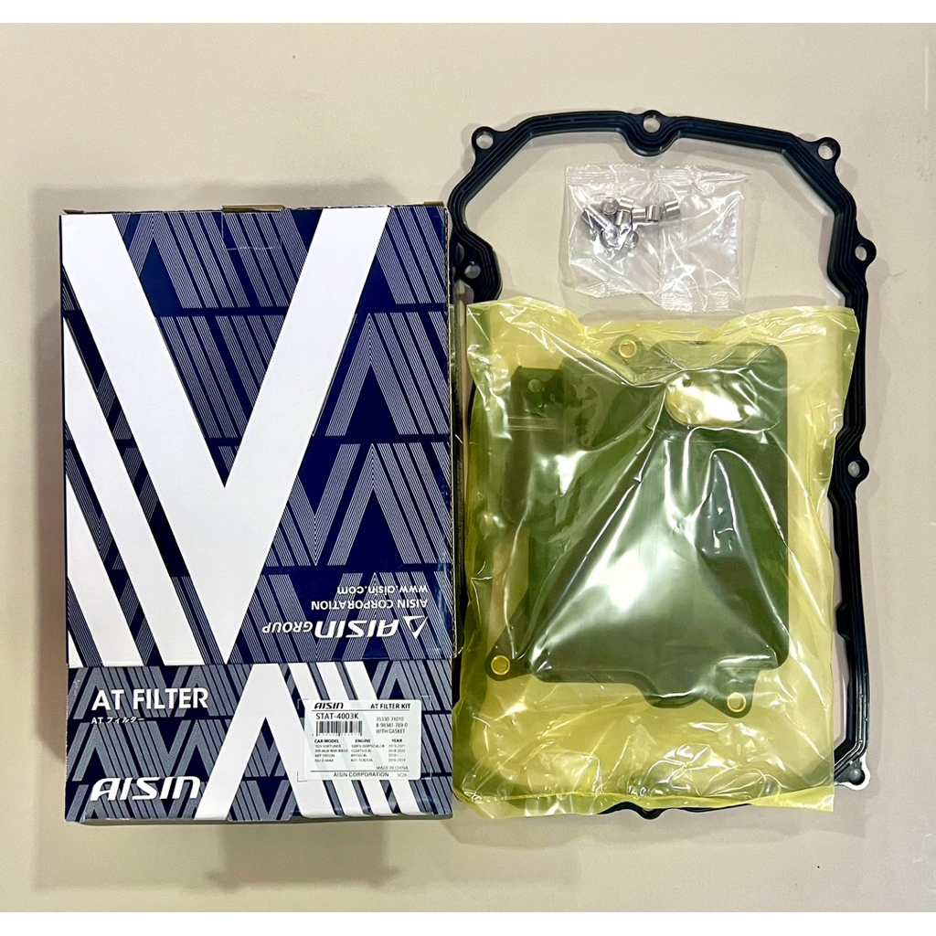 กรองเกียร์ออโต้+ปะเก็น AISIN STAT-4003K TOYOTA REVO 2.8 Fortuner 2.4 2.8 ปี15-21