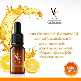 Vc Vit C Bio Face Serum First Care Serum 10 ml. เซรั่มวิตตามินซี ไบโอเฟส เซรั่มน้อ