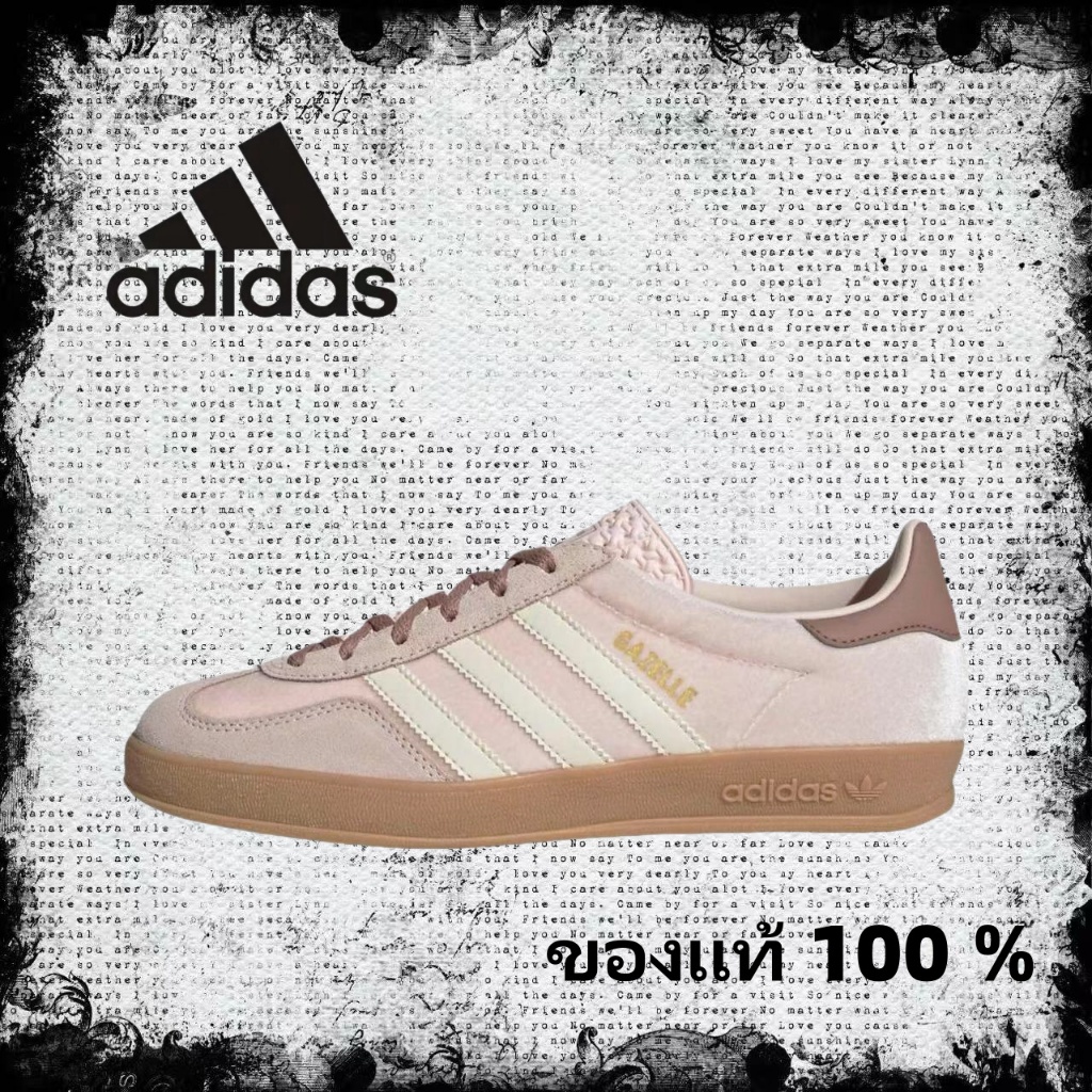 🍒 (ของแท้ 100 % ) adidas originals Samba OG JR0232 White/Pink