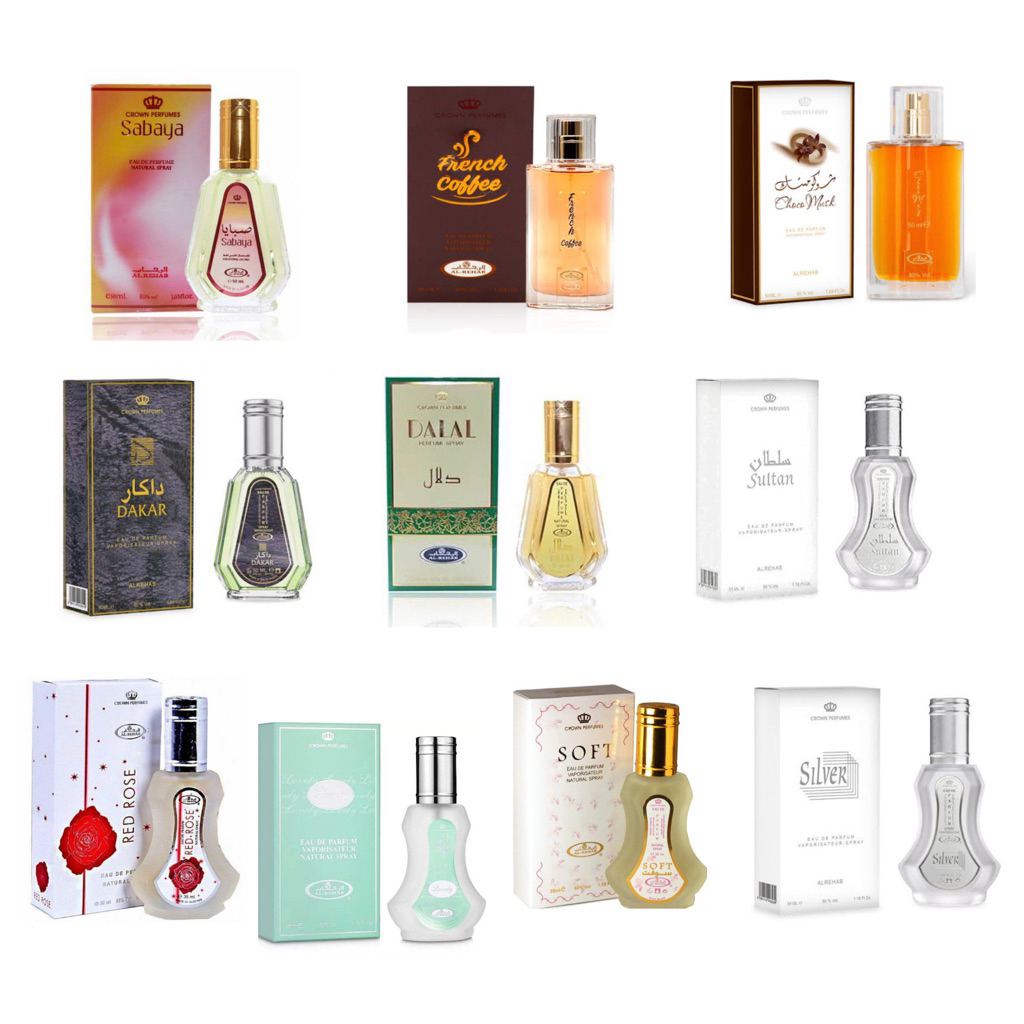 น้ำหอมอาหรับ สเปรย์ BY AL-REHAB ขนาด35-50ml