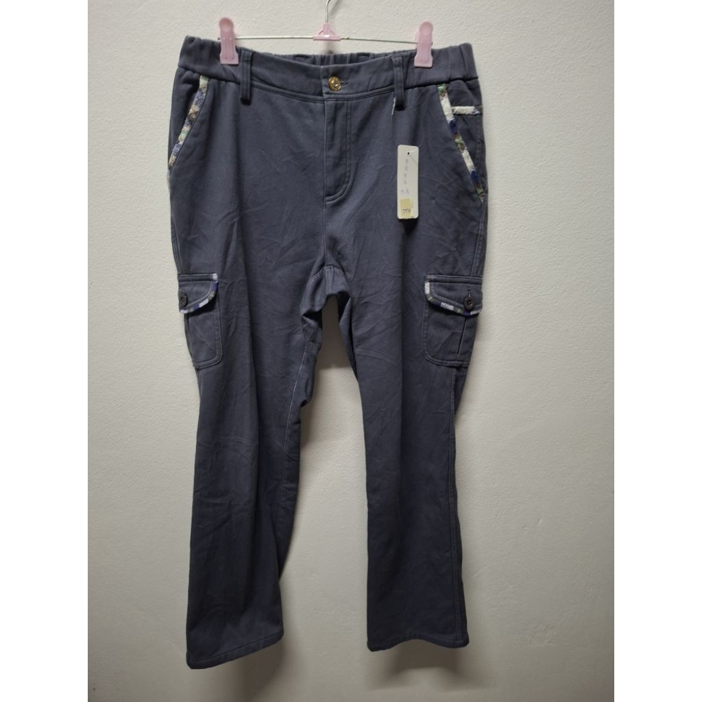 กางเกงคาร์โก้ บุผ้า #T910