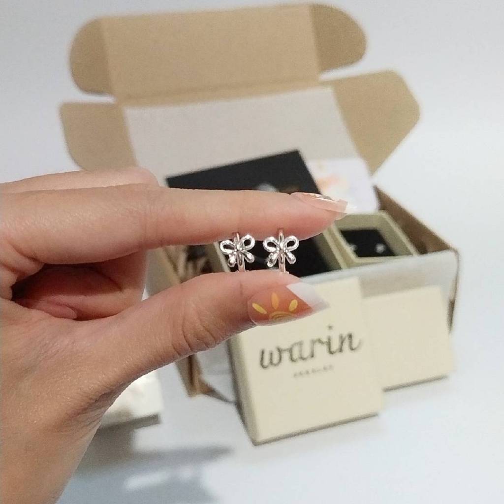 Warin Jewelry ต่างหูรุ่น Lovely Loop