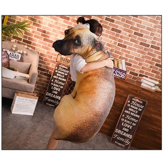 พร้อมส่ง 20/50/70 cm ตุ๊กตาหมาหงอย หมอนหมาหงอย หมอนหมา 3D