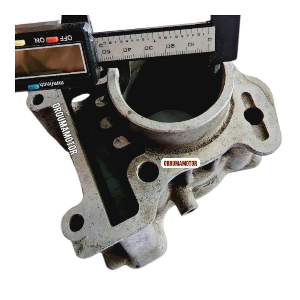 เสื้อสูบ MIO-125 ของถอด รหัส 44D-E1311-00 ต้องเอาไปคว้านหรือตีปลอกไหม่ เสื้อไม่แตก ไม่ราว ร้านรับประ