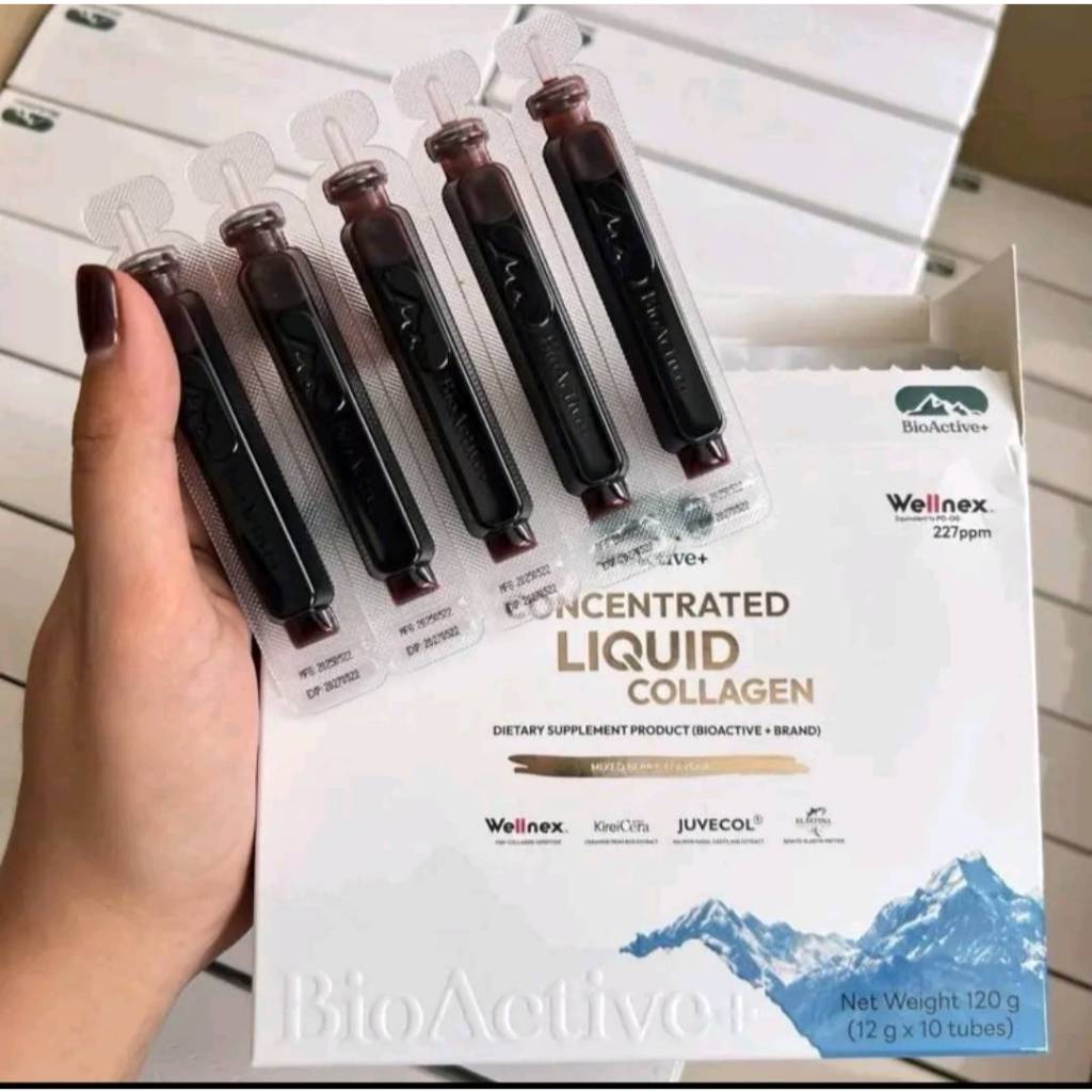 ิBioActive+Concentrated Liquid Collagen รสชาติมิกซ์เบอรี่ คอลลาเจน ลิขวิดคอลลาเจน