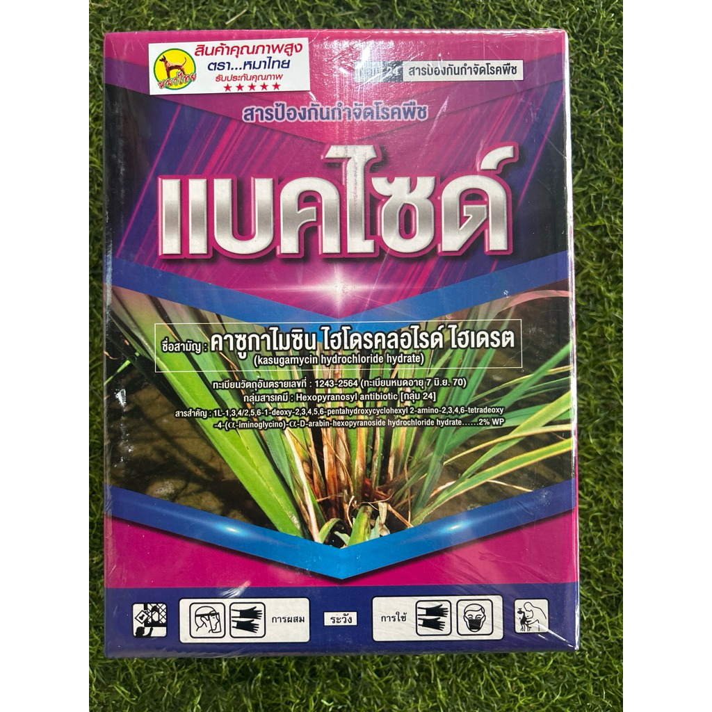 คาซูกาไมซินผงขนาด1กิโลกรัมชื่อแบคไซด์