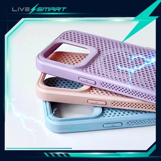 เคสสำหรับไอโฟน เคสแม่เหล็ก พรีเมียม LiveSmart เคสซิลิโคน เคส for iPhone Magnetic Case PT05 14 13 12 Pro