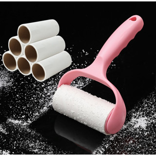 AL-040 ลูกกลิ้งทำความสะอาด ลูกกลิ้งเก็บขน ม้วนกาว ขจัดขนเหนี…