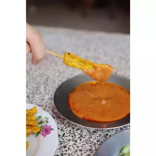 J-Lek (เจ๊เล็ก) น้ำจิ้มสะเต๊ะ ซอสสะเต๊ะ Satay Sauce (Thai Peanut Satay Sauce230g)