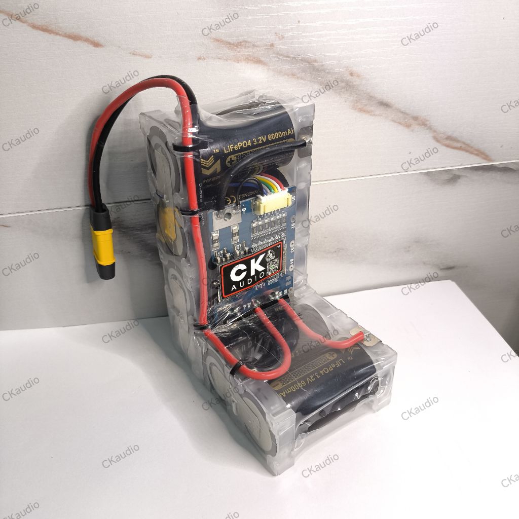 แบต6S 21V ทรงตัวL แบตลิเธี่ยมฟอสเฟต 6S6A 21V 6,000mAh แบตมือ1ประกอบ หุ้มฟิล์มพร้อมให้งาน พร้อมที่ชาร