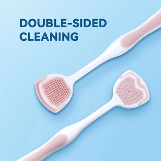 JUP JUP Tongue Cleaner อุปกรณ์ทำความสะอาดลิ้น ชนิดขนแปรงนุ่ม จบปัญหาในช่องปาก กำจัดแบคทีเรีย ลดกลิ่นปาก ลมหายใจหอมสดชื่น