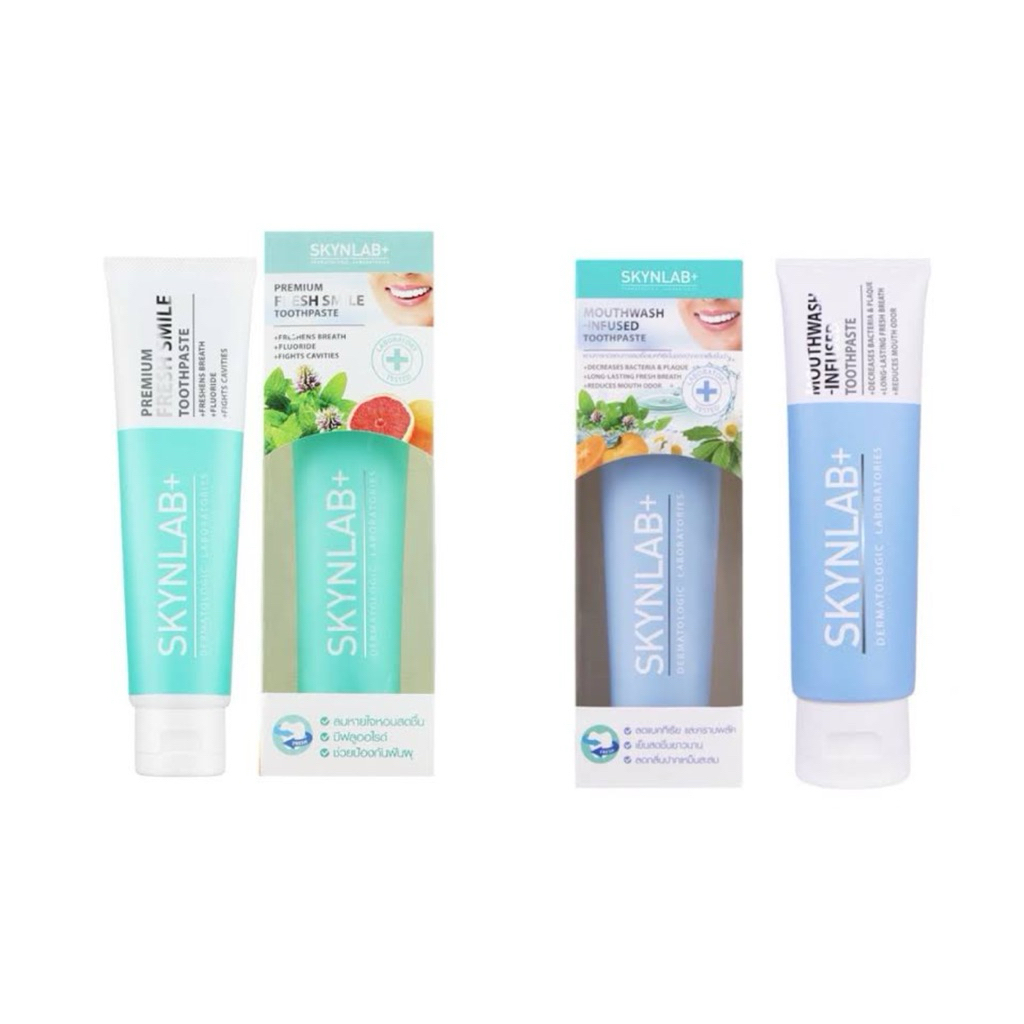 ยาสีฟันSkynlabปริมาณ160กรัมหลอดใหญ่