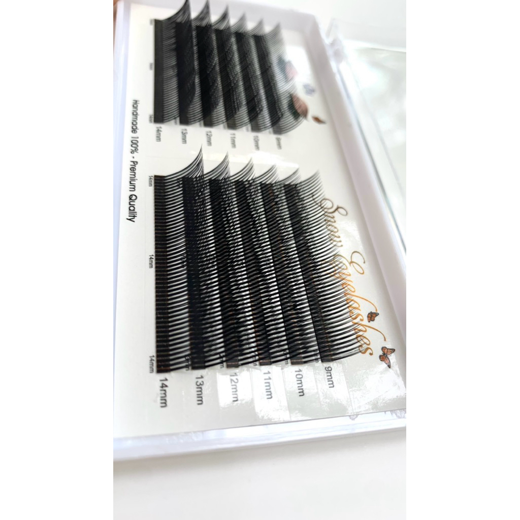 ขนตา Wetlook 7D งอน LC LB LJ ขนตานุ่มนิ่ม Snow Eyelash รูปที่ 3