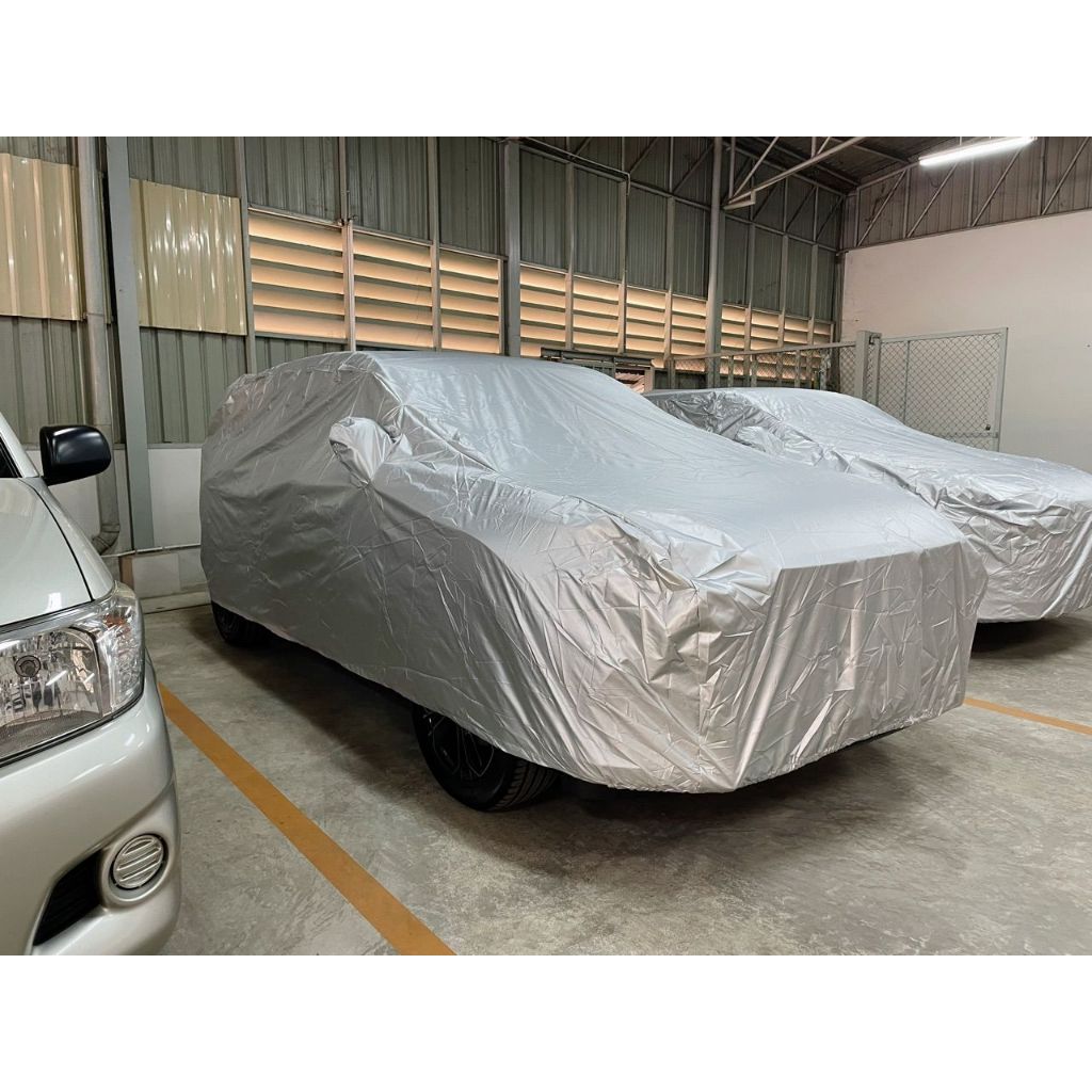 ผ้าคลุมรถ HONDA CRV 2023 – ปัจุบัน [ Gen-6 ] ตรงรุ่น เนื้อผ้า Silver Coat ทนแดด ไม่ละลาย honda crv ฮอนด้า ซีอาร์วี ราคา ถูกที่สุด ดีลบีเคเค แกลเลอรีภาพที่ 6