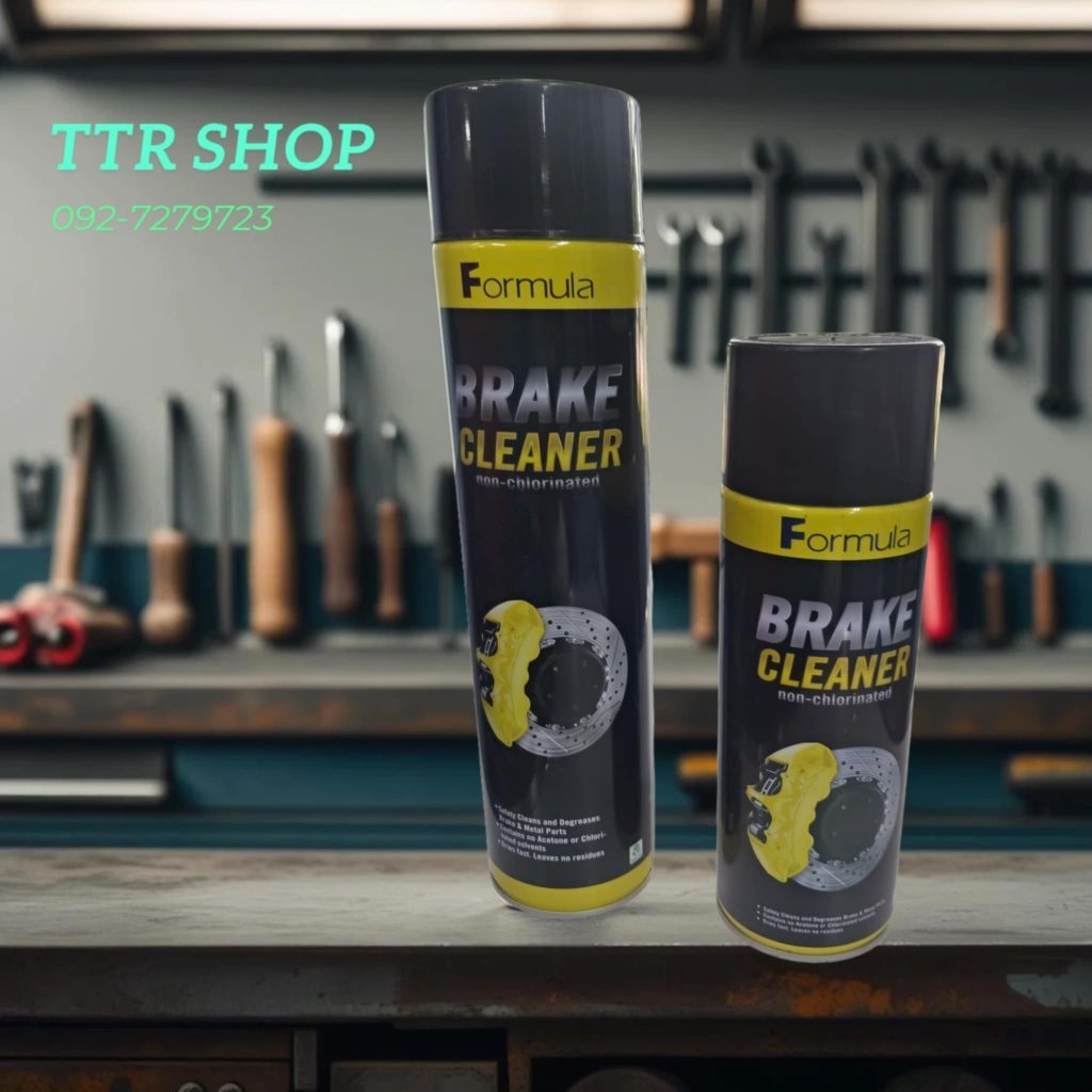 สเปรย์ล้างทำความสะอาดระบบเบรค formula (BRAKE CLEANER)non - chlorinated