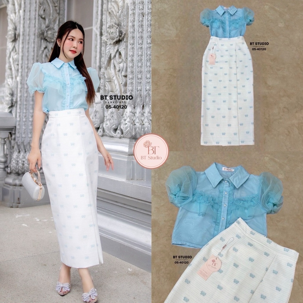 👗 ชุดไทยแบบสาวหวาน #BT05-40120 (รบกวนเช็คสินค้าก่อนกดสั่งนะคะ)