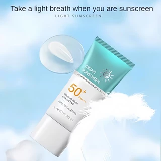ซื้อ 1 แถม 1 LANCER KING ครีมกันแดด SPF50+ PA+++ ครีมกันแดดหน้าไม่มัน ซึมไว ไม่เหนียวเหนอะหนะ กันน้ำ กันเหงื่อ ปกป้องรัง