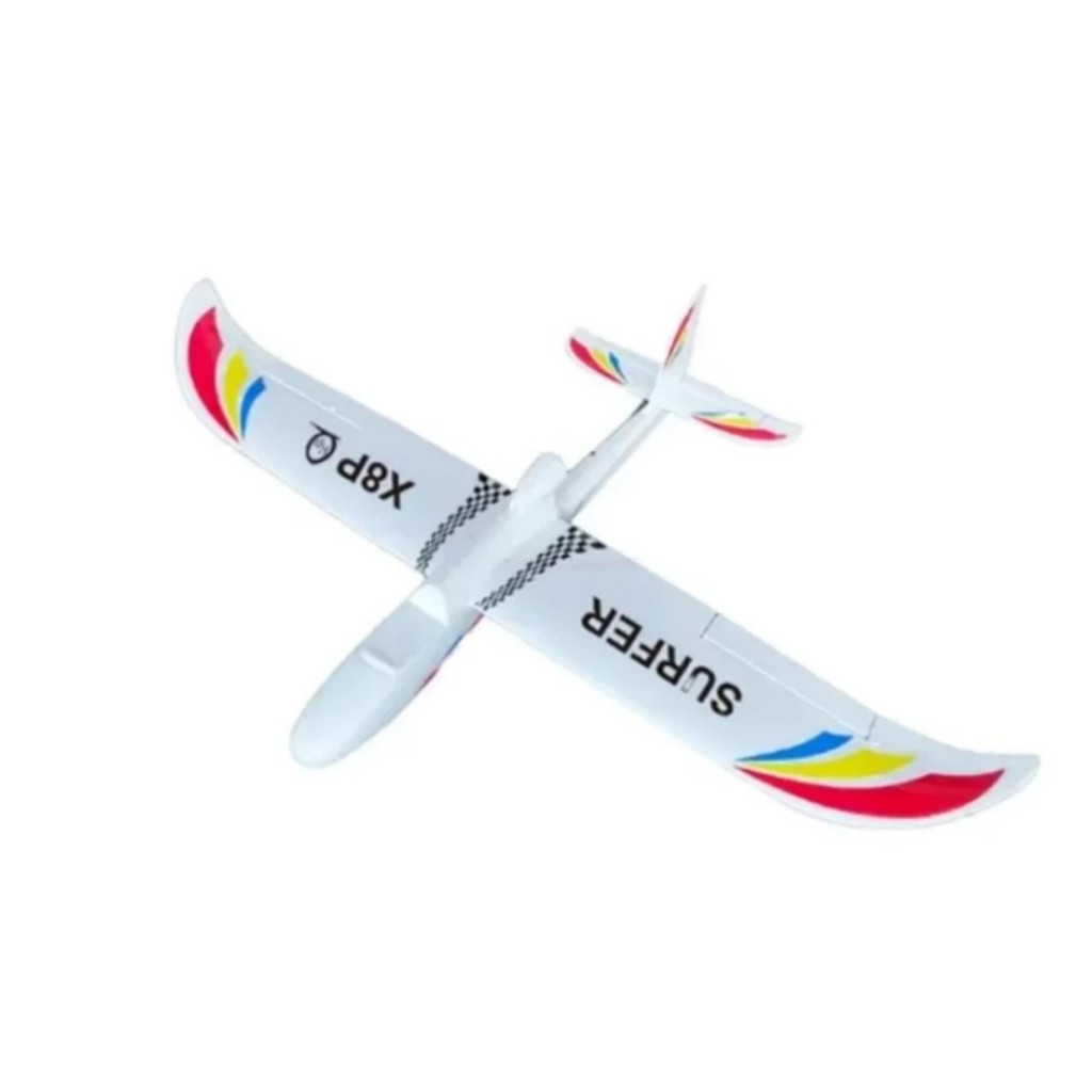 (สินค้าในไทย) เครื่องร่อน  X8  EPO GLIDER ขนาดปีก  1.4เมตร ลำเปล่าพร้อมอุปกรณ์การประกอบลำ