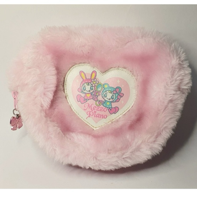 mezzo piano กระเป๋า ขนนุ่ม