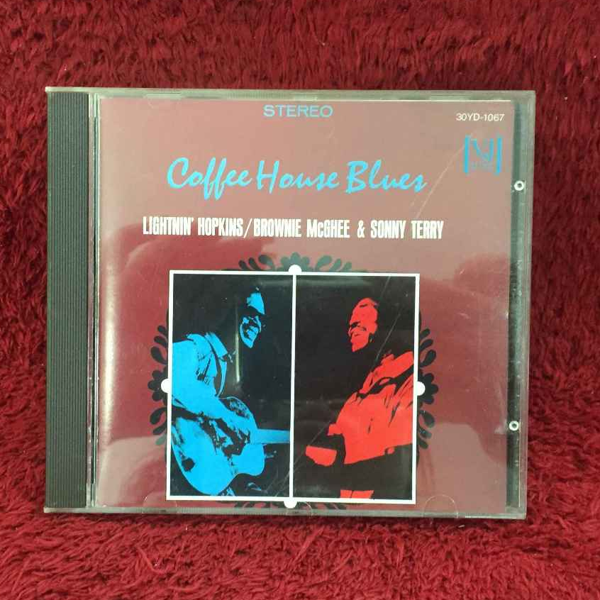 CD Lightnin' Hopkins / Brownie McGhee & Sonny Terry - Coffee House Blues สภาพตามรูปปก DA73-41