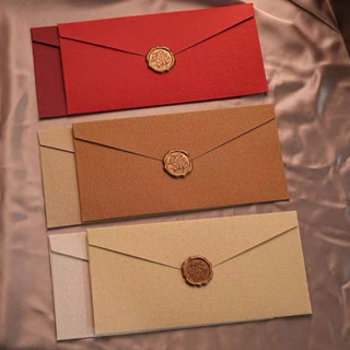 (สินค้าพร้อมส่งจากไทย) ซองจดหมายกระดาษคราฟท์แบบยาว ซองจดหมาย…